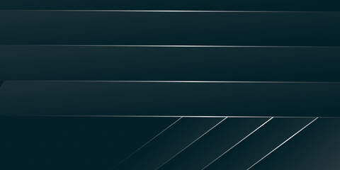 Obraz premium Abstract blue background with silver lines