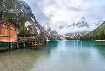 lake in the mountain