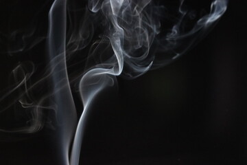 Obraz premium smoke aroma relax peace relaxation smell warmth tranquility