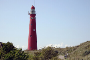 Lighthouse in the dunes of Schiermonnikoog