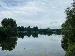 See, Wasser, Wasserspiegelung, Natur, Bäume