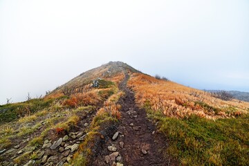 Bukowe Berdo, autumn weather in Bieszczady, Bieszczady mountains