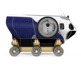 Space Exploration Vehicle Isolated
