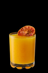 Hot orange and honey winter drink
