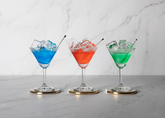 cocktail in the bar