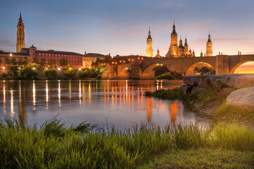 Naklejka premium charles bridge city