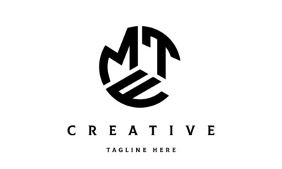 MTF creative circle three letter logo