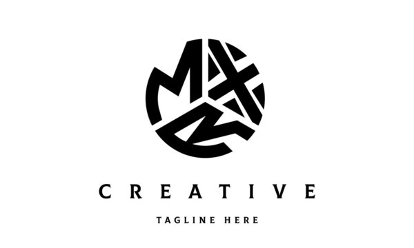 MXR creative circle three letter logo