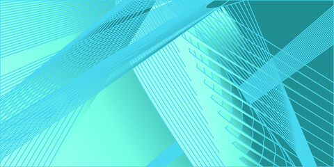 Abstract blue background with lines