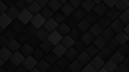 Low contrast dark background. Square cells