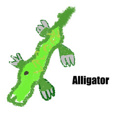 かわいいワニモンスター