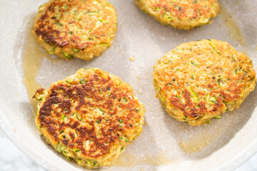 Zucchini cakes