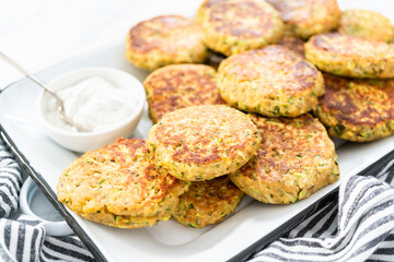 Zucchini cakes