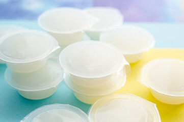 白色の昆虫ゼリー