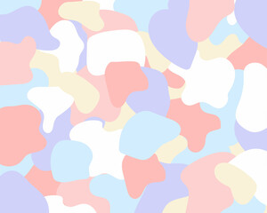 Colorful abstract art sky background