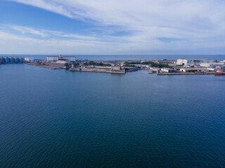 Obraz premium Veracruz international commerce port in Mexico