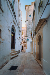 Alley in the historic center of Martina Franca