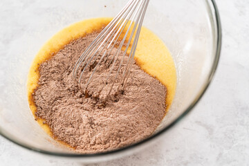 Chocolate strawberry cupcakes