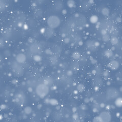 Snowing in winter time. Background for your christmas ideas.