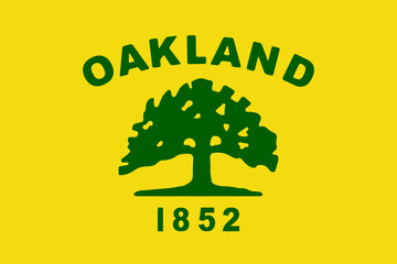 Oakland City Flag California