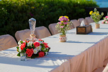 wedding table decoration