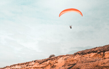 Gleitschirmflieger in Spanien 2