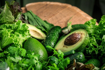 Still life of vegetables. Healthy food. Vegetarianism. Autumn harvest.