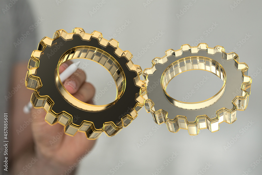 Poster Engineering And Design Image gears