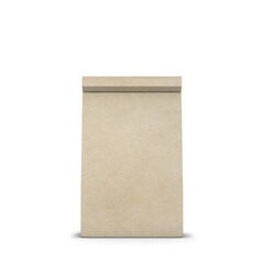 Paper bag packaging mockup