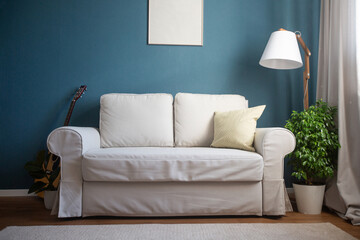 Classical design interior with sofa