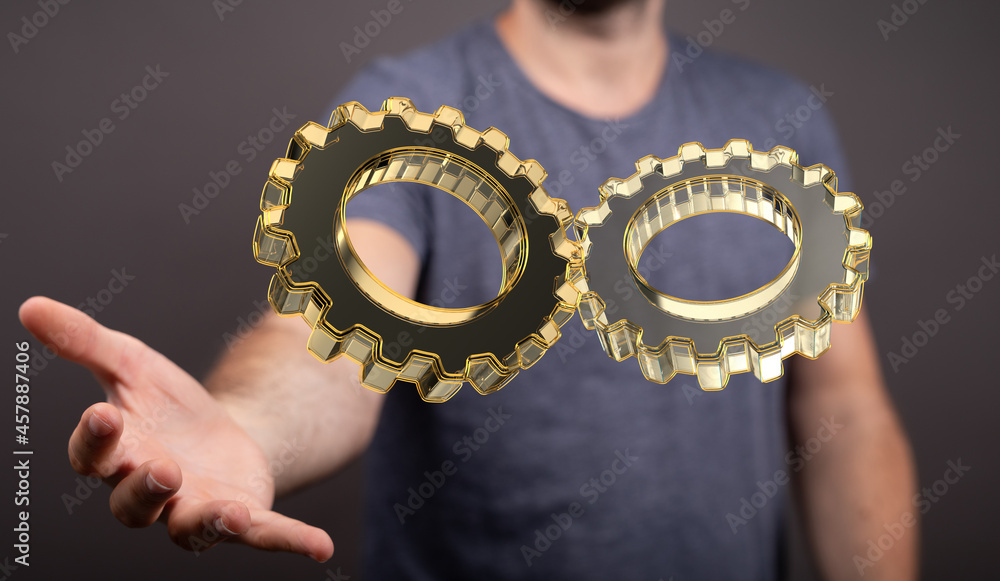 Poster Engineering And Design Image gears