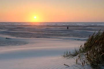 Crédence de cuisine Beige Gorgeous Sunset on the Coast of northern Jutland, Denmark, Europe  © Erich 