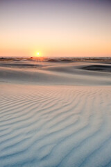 Gorgeous Sunset on the Coast of northern Jutland, Denmark, Europe