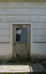 old doors leading to a historic building