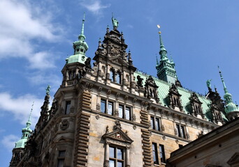 Rathaus der freien Hansestadt Hamburg