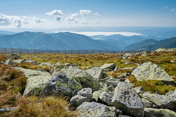 Natural scenery from Low Tatras mountains, Slovakia