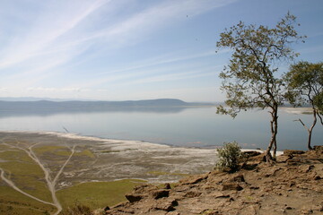 Lookout over Lake Nakuru, Kenya