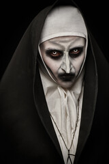 bloody eyes of a nun