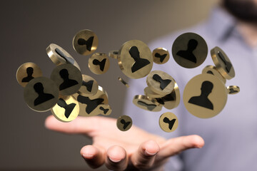 Abstract technology group and data