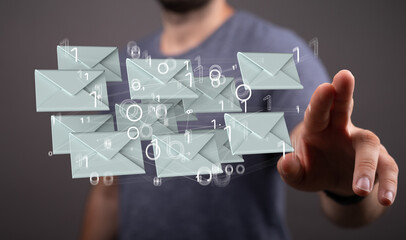 Email Mail Communication Online Chat Business Internet Technology Network Concept