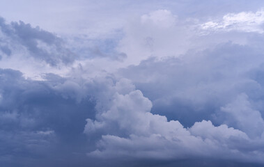 blue sky with clouds
