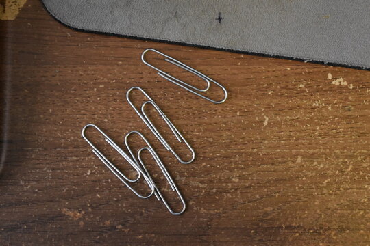 Paper Clips on a Desk