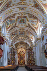 Fototapeta na wymiar Basilika St. Lorenz, Kempten