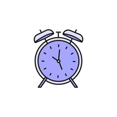 user experience timer clock icon vector