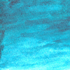 BLUE abstract watercolor macro texture background. Colorful handmade technique aquarelle.