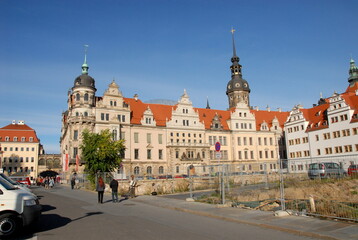 Fototapeta na wymiar Dresden, Stadtschloss