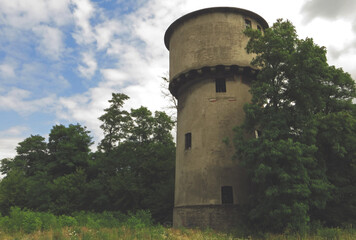 Stara wieża kolejowa