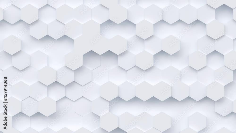 Poster geometric modern animated seamless looping abstract background. 3d render design element, creative m