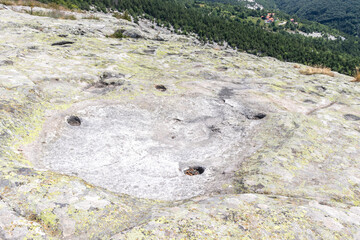 Ancient sanctuary Belintash at Rhodope Mountains, Bulgaria