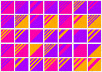 Obraz premium Abstract Geometric Pattern generative computational art illustration